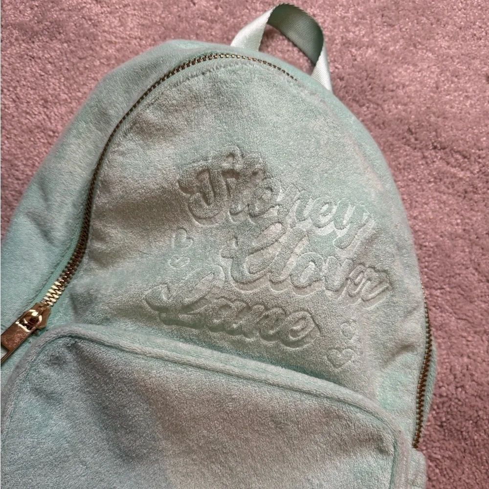 Stoney Clover Lane+ Target Mint Green Terry Cloth Backpack